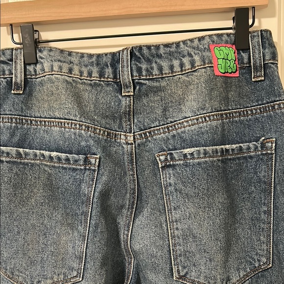 Empyre Blue Wide Leg Jeans - Picture 5 of 10